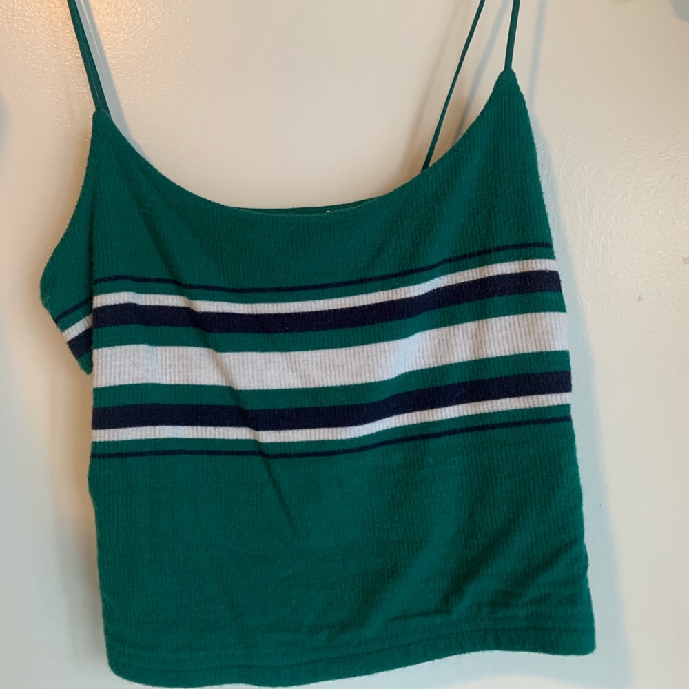 Pacsun Striped Crop Top